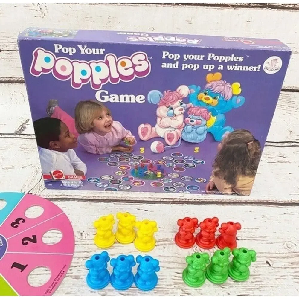 MATTEL Pop Your Popples Game Vintage 1986 100% Complete 80s